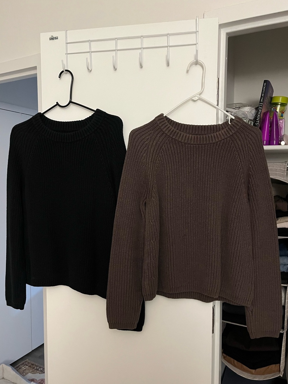 Quince 100% Organic Cotton Fisherman Crew Sweater Bundle